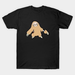 Zombie Sloth Cartoon // Funny Halloween Zombie T-Shirt